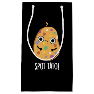 Spot-tato Funny Potato Pun Mörk BG