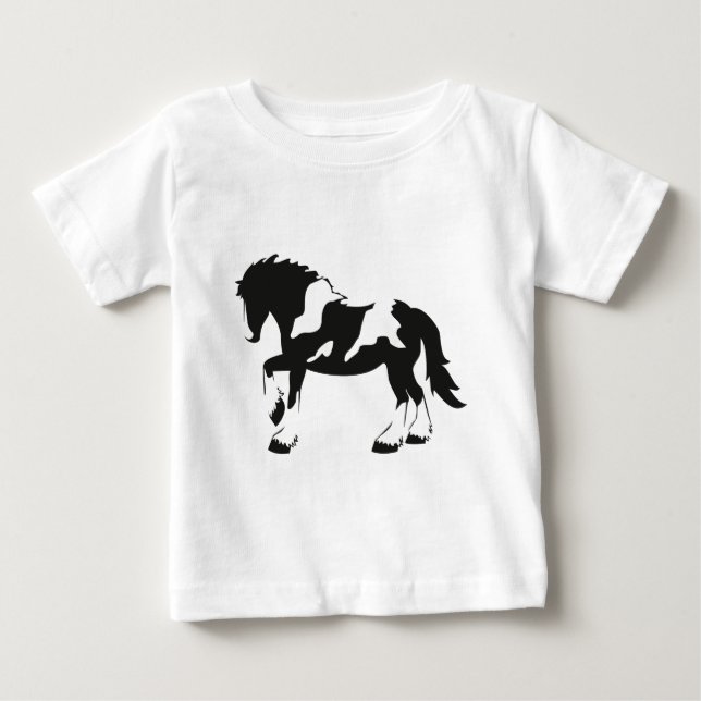 Spoted Draft Horse T-shirt (Framsida)