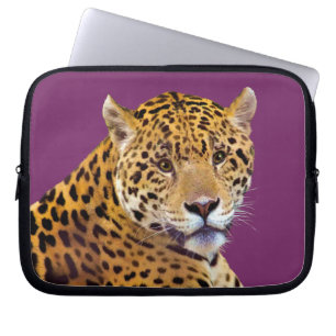 Spoted Jaguar Big Cat-älskare #Gift Laptop Fodral