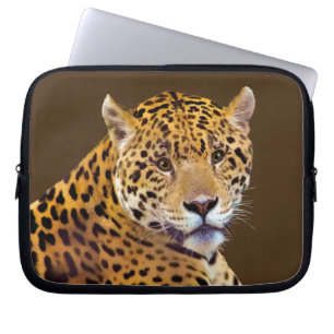 Spoted Jaguar Big Cat-älskare #Gift Laptop Fodral