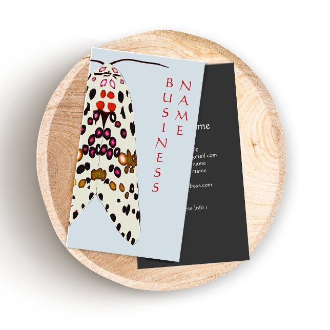 Spoted Moth-Affärskortet Visitkort (Skapare uppladdad)