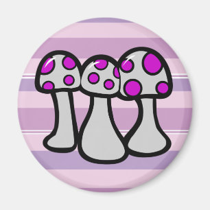 Spoted Mushroom Magnet