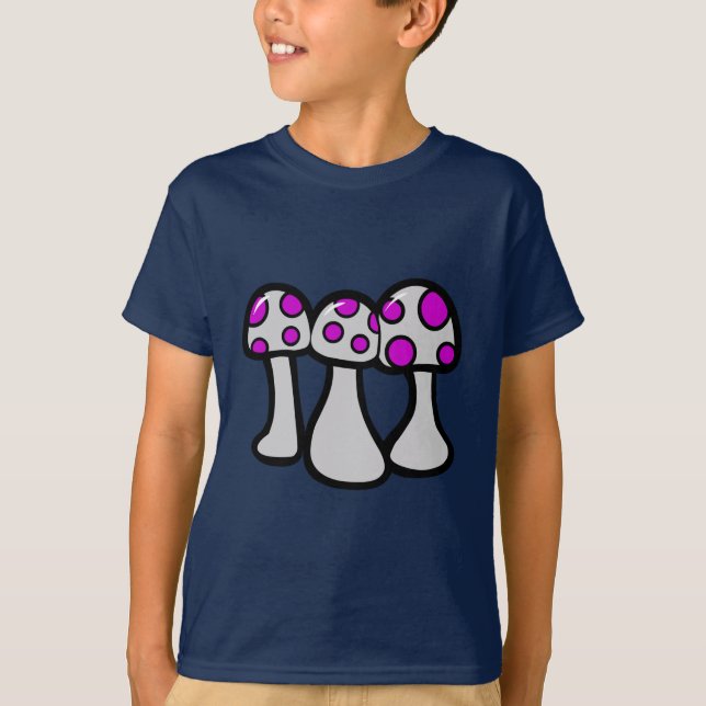 Spoted Mushroom T-Shirt (Framsida)