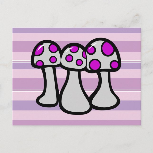 Spoted Mushroom Vykort (Framsida)