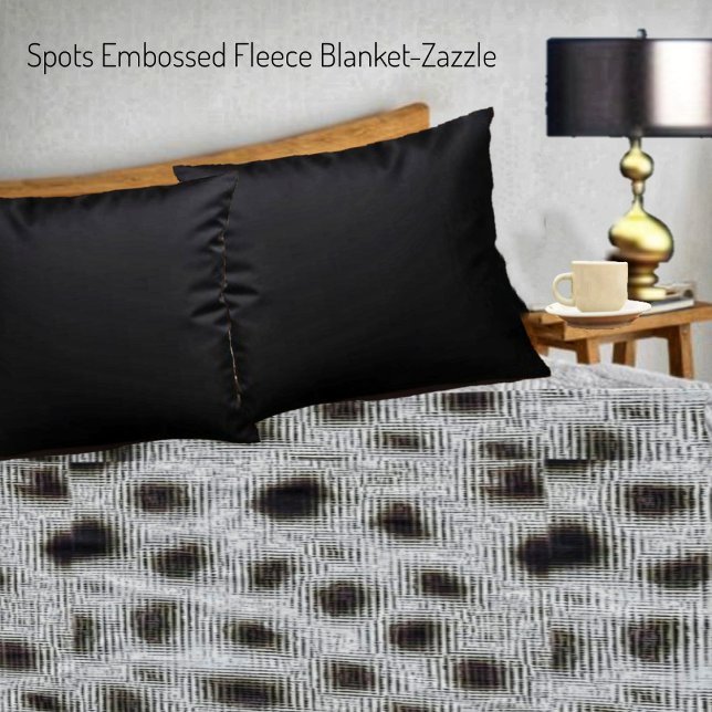 Spoter Embossed Fleecefilt (Skapare uppladdad)