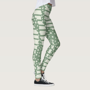 Spoter och Rand 2 - Grönt Leggings