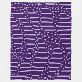 Spoter och Rand 2 - Lila Fleecefilt