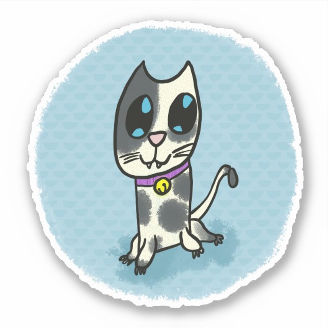 Spoterar Hund Sticker Klistermärken (Framsida)