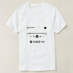 Spotify Sång Shirt Ge till exempel Kärlek Sån T