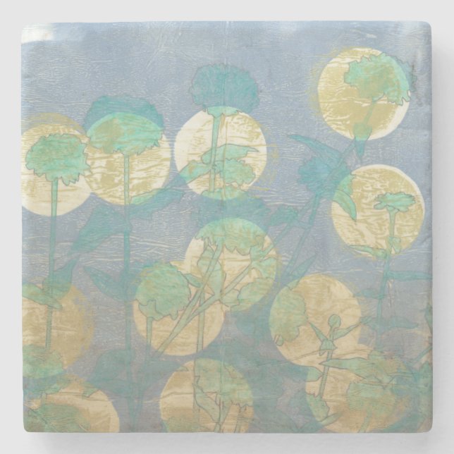 Spotlight Blommigt I Underlägg Sten (Framsidan)