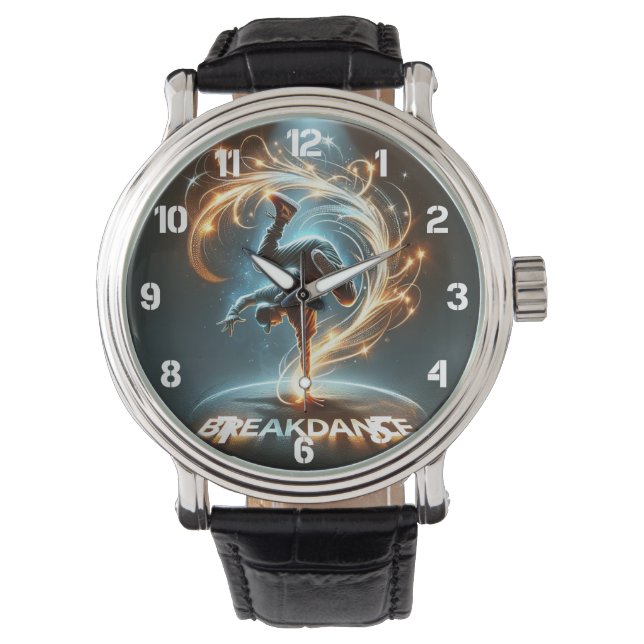 "Spotlight Groove" - ​ dansa i rampljuset ​ dans! Armbandsur (Framsida)