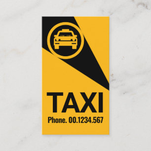Spotlight On Gult Taxi Service Visitkort