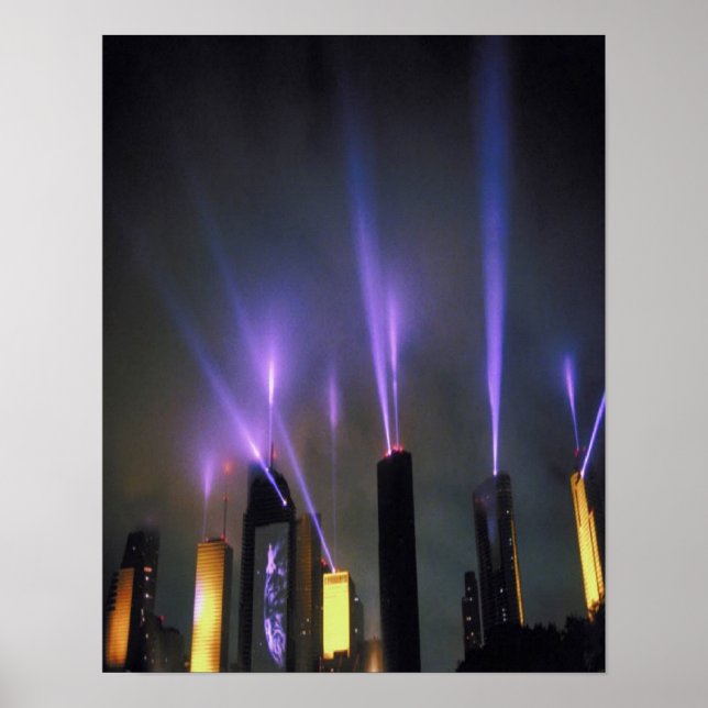 spotlight-on-skyscraper poster (Framsidan)