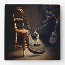 Spotlight på Guitar Wall Clock