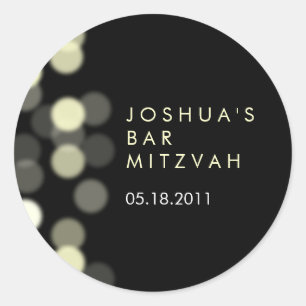 Spotlight Pub/Bat mitzvah dekal Runt Klistermärke