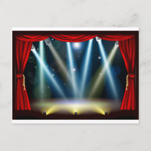 Spotlight-teaterstadium Vykort