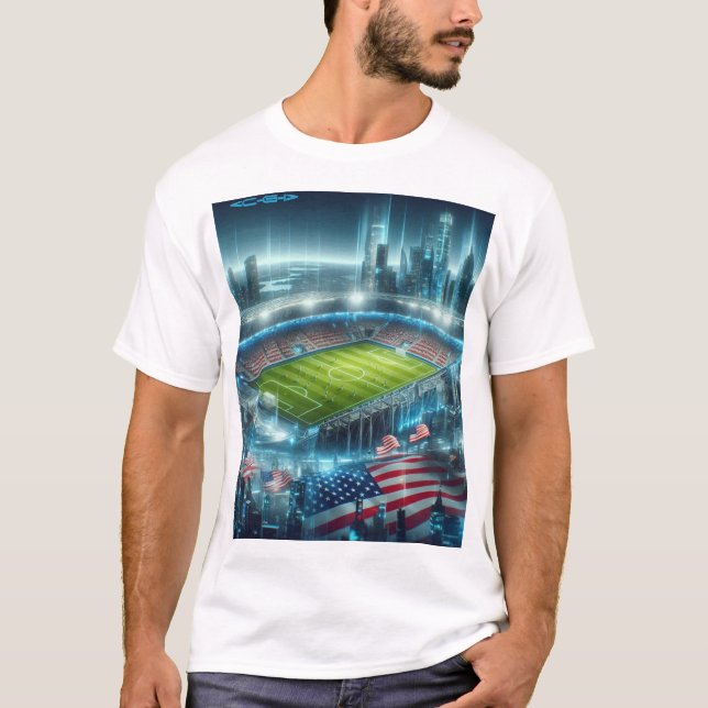 SPOTLIGHT USA SPEL T SHIRT (Framsida)