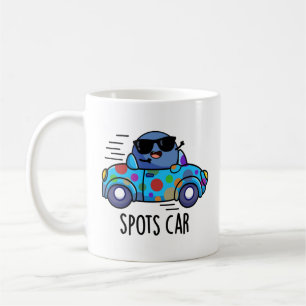 Spots Car Funny Sports Car Pun Kaffemugg