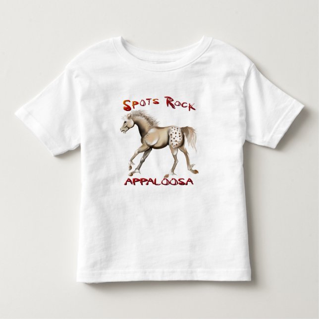 *Spotsstenappaloosa 2 T-shirt (Framsida)