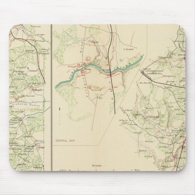 Spotsylvania County Hanover Junction Musmatta (Framsidan)