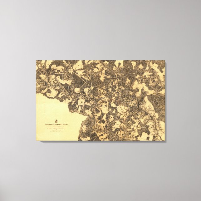 Spotsylvaniens domstol Hus 2 Canvastryck (Framsida)