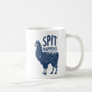 Spotta händer kaffemuggen för Llama Kaffemugg