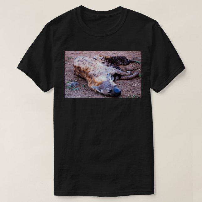 SPOTTED HYENA Crocuta crocuta T Shirt (Design framsida)