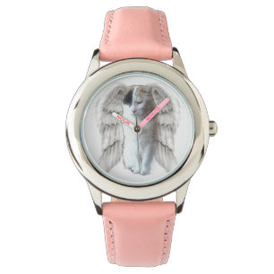 Spotty Angel Kids Rosa Numbers Watch Armbandsur