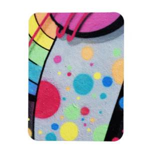 spotty graffiti magnet