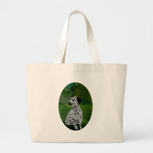 Spotty Hund Art Dalmatian Jumbo Tygkasse