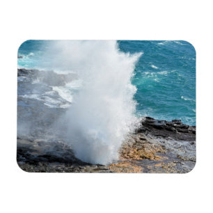 Spouting Horn i Kauai, Hawaii Magnet