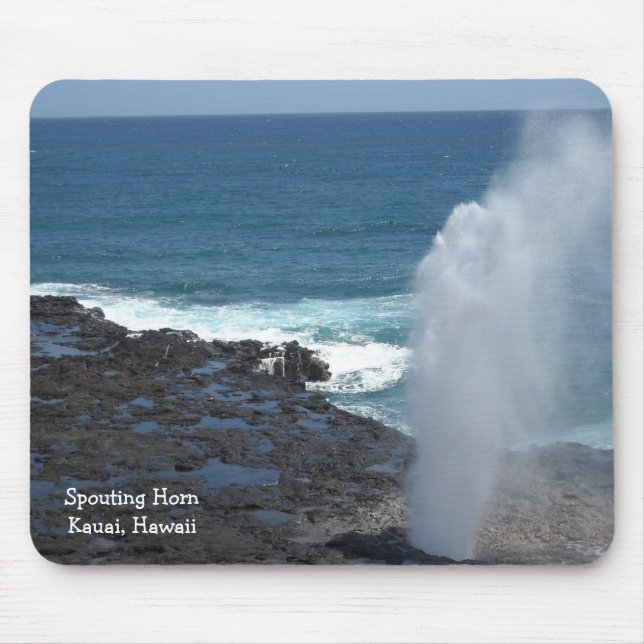 Spouting Horn i Kauai, Hawaii Musmatta (Framsidan)