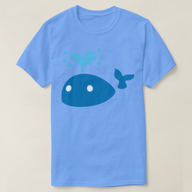 Spouting Whale Cute Whale Gift for Spouting Whale T Shirt (Design framsida)