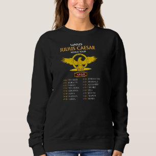 Spqr Ancient Rom Julius Caesar World Tour Roman H T Shirt