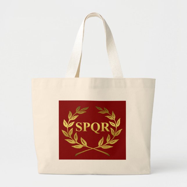 SPQR JUMBO TYGKASSE (Framsidan)
