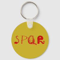 "SPQR"-nyckelkedja