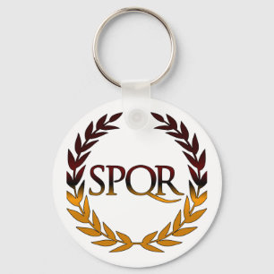 SPQR NYCKELRING