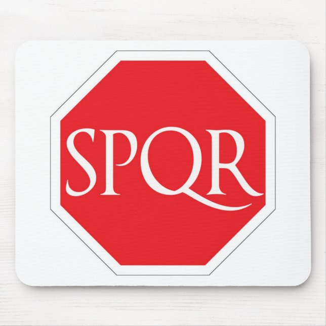 SPQR-romareväg Musmatta (Framsidan)