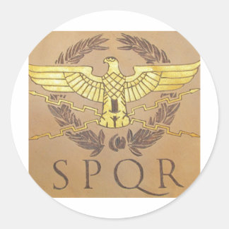 SPQR RUNT KLISTERMÄRKE
