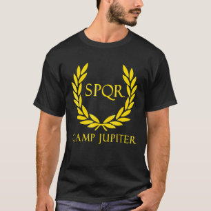 Spqr Senatus Populus Que Romanus Camp Jupiter T Shirt