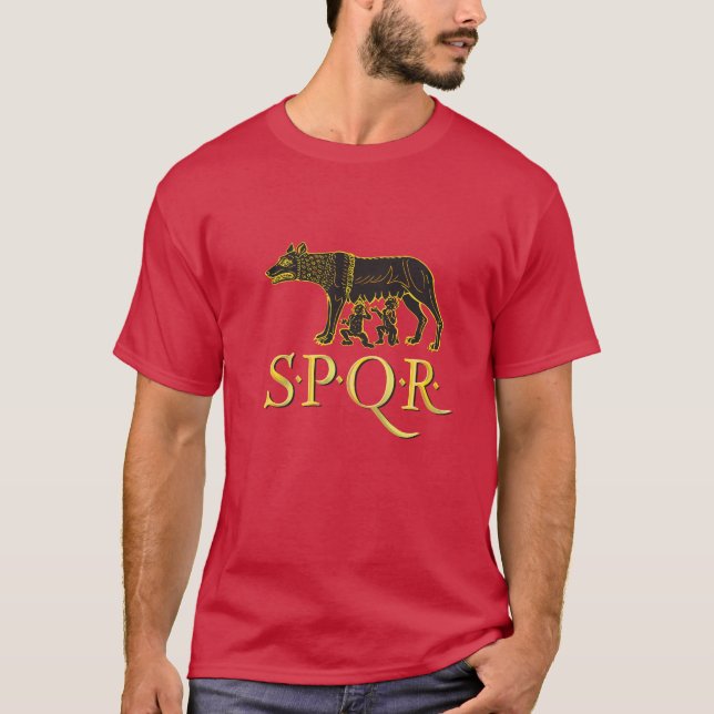 SPQR T SHIRT (Framsida)
