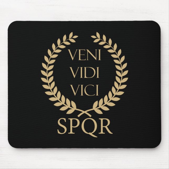 SPQR: Veni, Vidi, Vici Musmatta (Framsidan)
