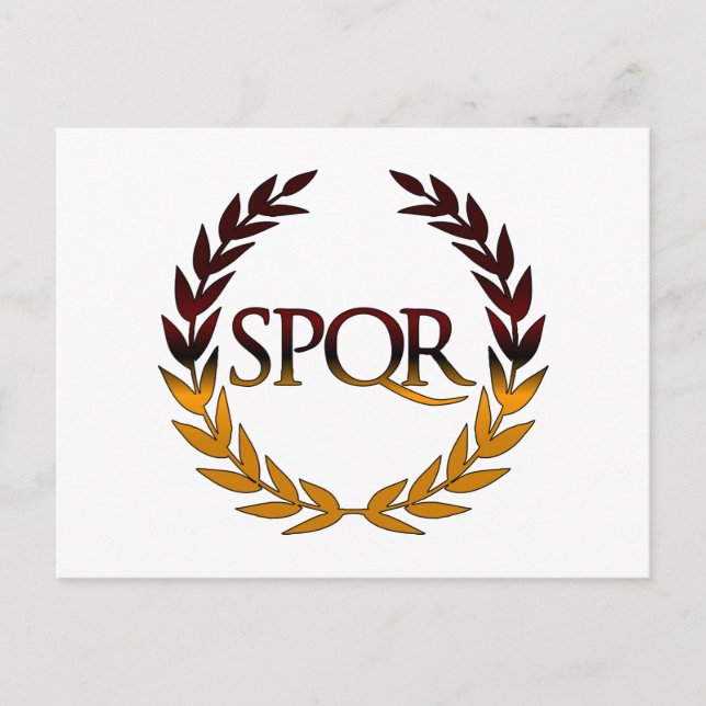 SPQR VYKORT (Framsida)