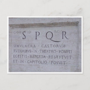 SPQR VYKORT