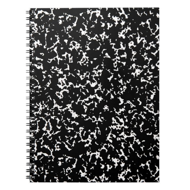 Spräcklig anteckningsbokdesign för klassiker anteckningsbok med spiral (Framsidan)