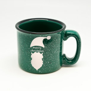 Spräcklig grön Campfiremugg för god jul