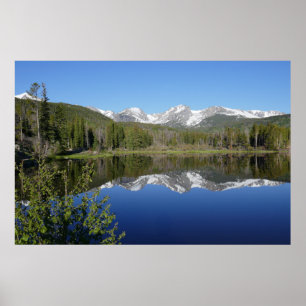 Sprague Lake I i Rocky Mountain National Park Poster