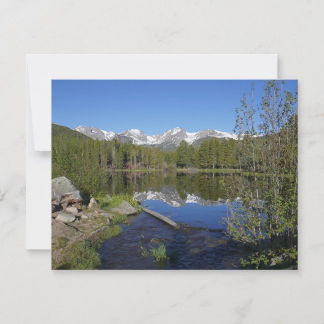 Sprague Lake II vid Rocky Mountain National Park (Framsida)