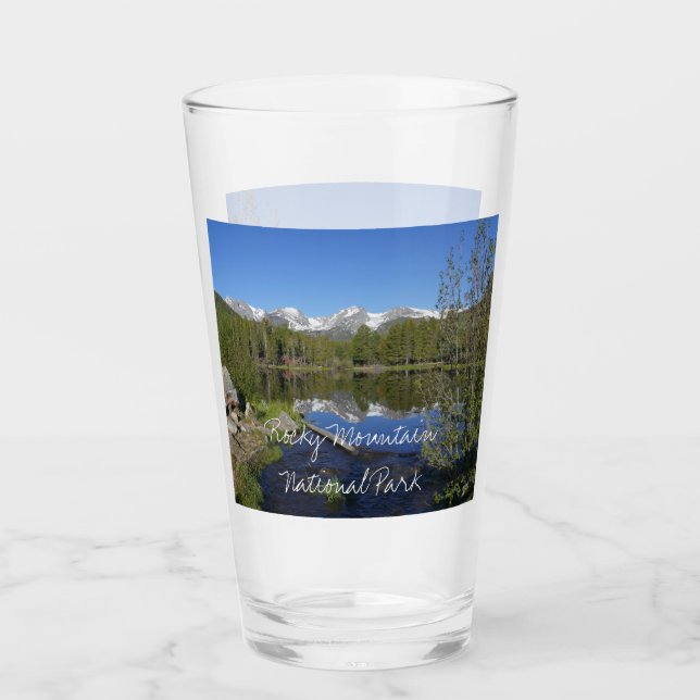 Sprague Lake II vid Rocky Mountain National Park Glaskopp (Framsida)
