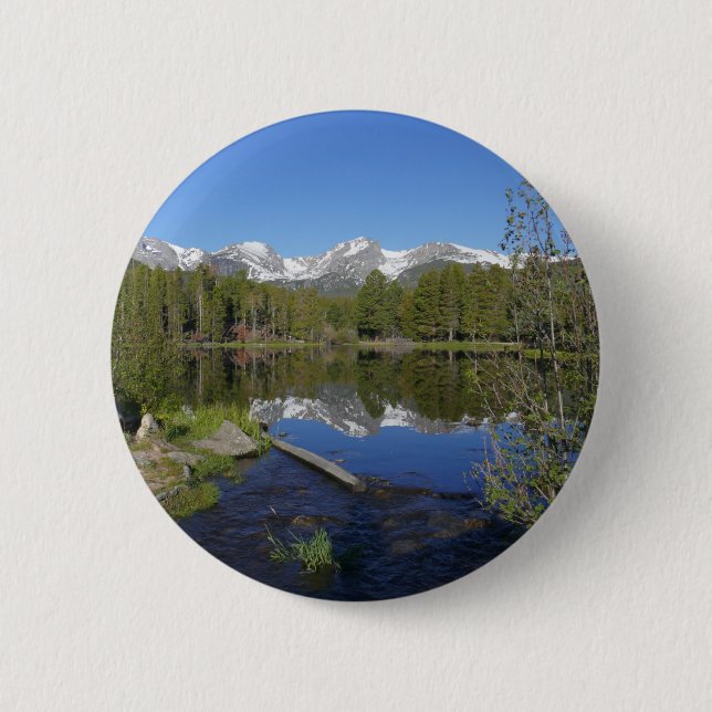 Sprague Lake II vid Rocky Mountain National Park Knapp (Framsida)
